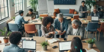 Diverse individuals learning new skills affordably in the US 2026