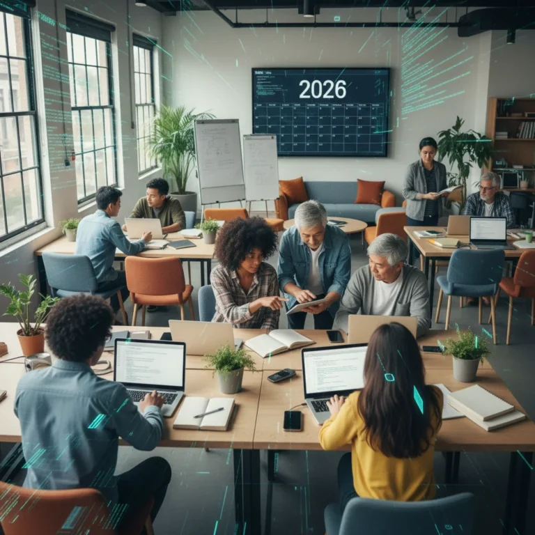 Diverse individuals learning new skills affordably in the US 2026