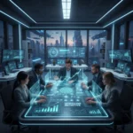 Upskilling for 2026: 5 Key Market Demands Shaping US Professional Development Professionals collaborating on future market trends for upskilling