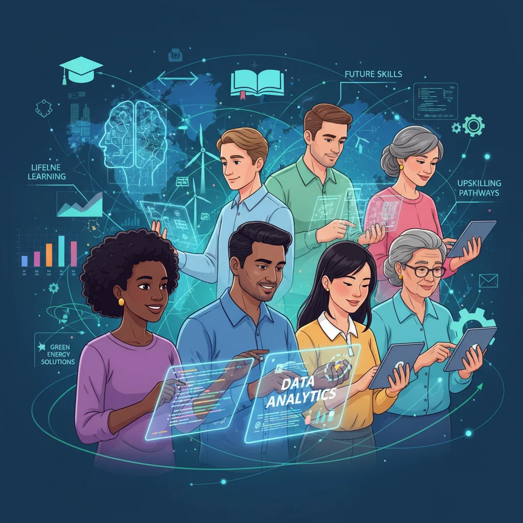 Upskilling and continuous learning for future job market success