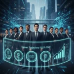 Professional Certifications 2026: US Market Trends & Future Outlook Professionals analyzing future trends in US professional certifications market.
