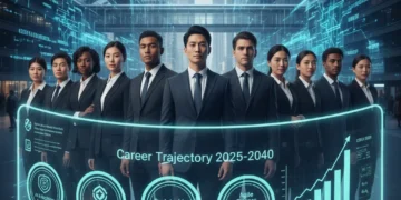Professionals analyzing future trends in US professional certifications market.