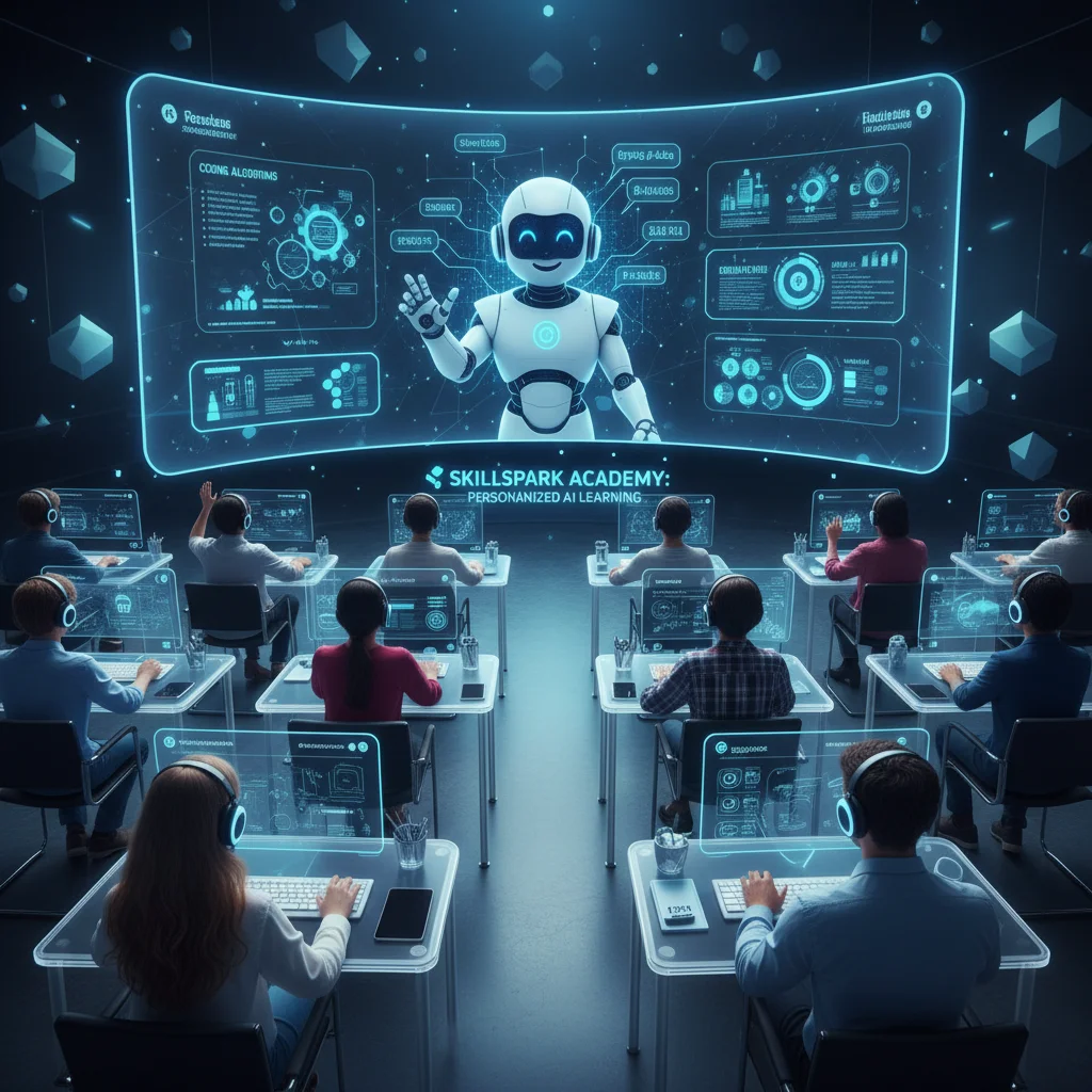 Virtual classroom with AI tutor for skill development